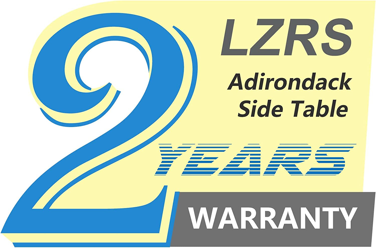 Adirondack Square Outdoor Side Table for Patio, Pool Composite Patio Table,Hdpe End Tables for Backyard,Pool, Indoor Companion, Easy Maintenance & Weather Resistant(Grey)